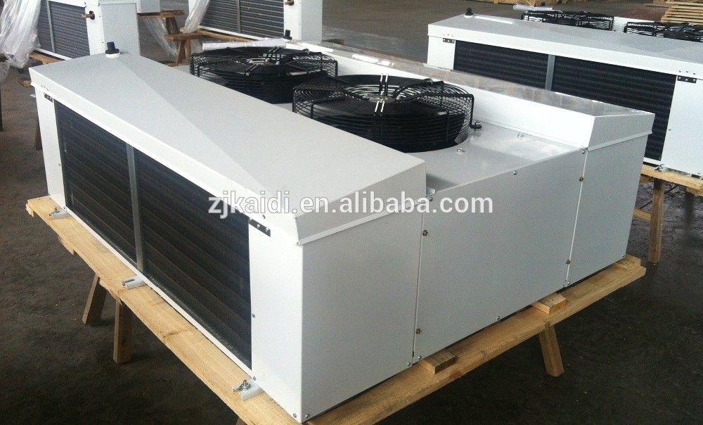 Evaporador refrescado aire soplado doble ahorro de energía eficiente del viento lateral para la cámara fría industrial de la refrigeración