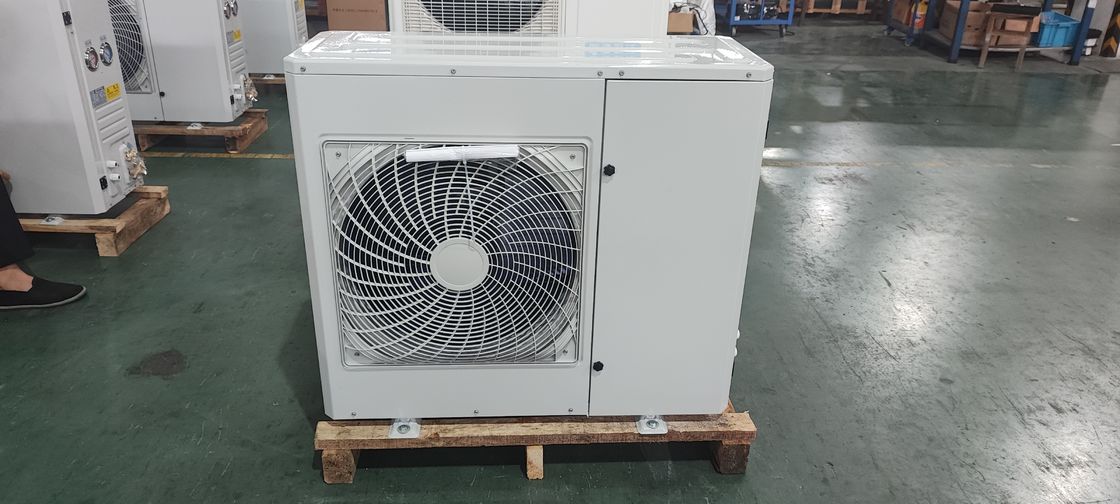 Low vibration, low noise, adopting an open door structure, suitable for compression condensing units with a maximum ambient temperature of 45 ℃