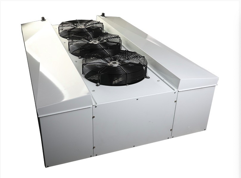 Efficient Energy Saving Double Side Wind Blown Air Cooled Evaporator For Refrigeration Industrial Cold Room