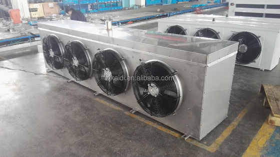 La unidad inoxidable de Coolroom del refrigerador de aire del Sus de la cámara fría del tubo de cobre de Odm14.5mm para el agua refrescada de la comida descongela