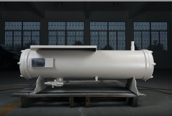 Solo condensador refrigerado por agua Shell And Tube Condenser horizontal del ODM