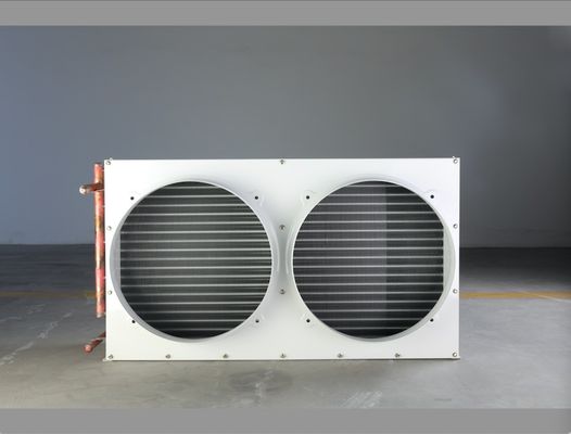La aleta arrolla el condensador refrescado aire del evaporador de Coolroom en ciclo de refrigeración