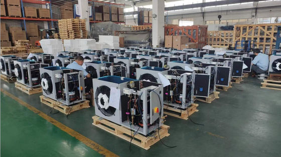 2 HP 5 HP Unidad de condensación de la sala de frío estándar europea Compresor de desplazamiento para supermercado