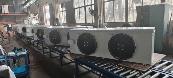 Refrigeradores de aire de cámara fría de alto rendimiento montados en el techo para satisfacer los requisitos de almacenamiento de los almacenes de materiales de construcción